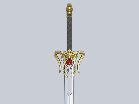 Divine blade 3D 모델