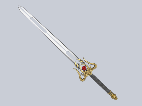 Divine blade 3D 모델