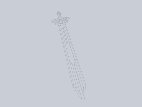 Divine blade 3D 모델