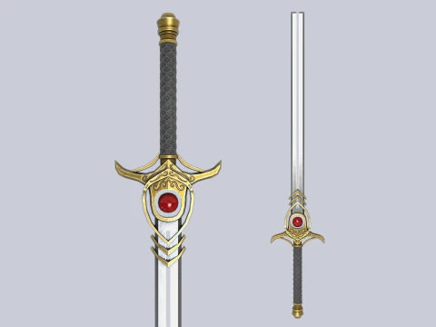 디바인 블레이드 컬렉션 3D 모델