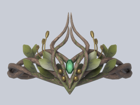 Nature crown 3D Model