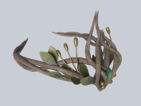 Nature crown 3D मॉडल
