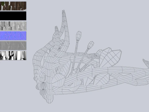 Korona natury Model 3D