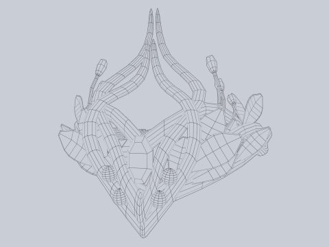 Nature crown 3D मॉडल
