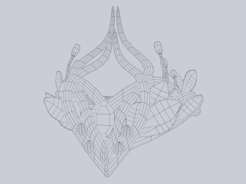 Korona natury Model 3D