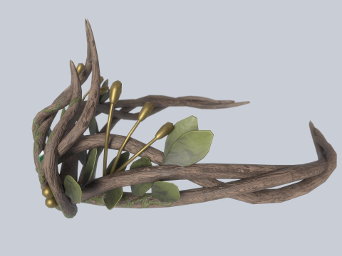Nature crown 3D मॉडल