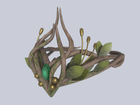 Korona natury Model 3D