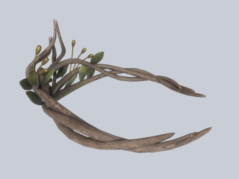 Nature crown 3D मॉडल