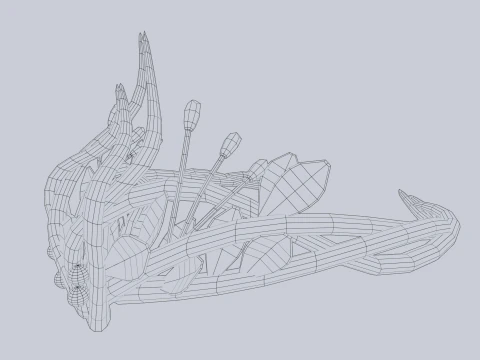 Korona natury Model 3D