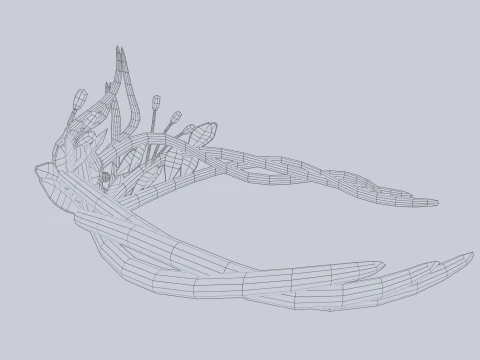 Korona natury Model 3D