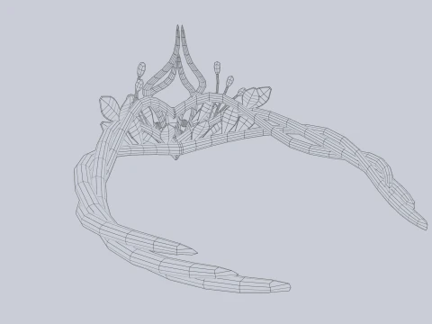 Korona natury Model 3D