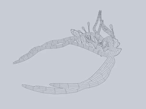 Korona natury Model 3D