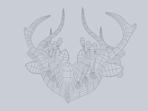 Nature crown Model 3D