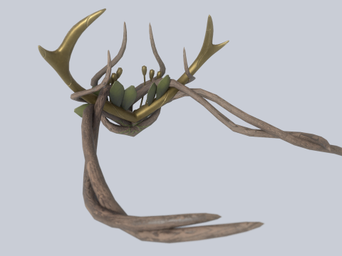 Nature crown Model 3D