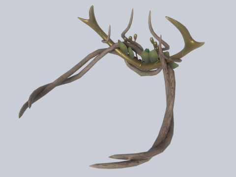 Nature crown Model 3D