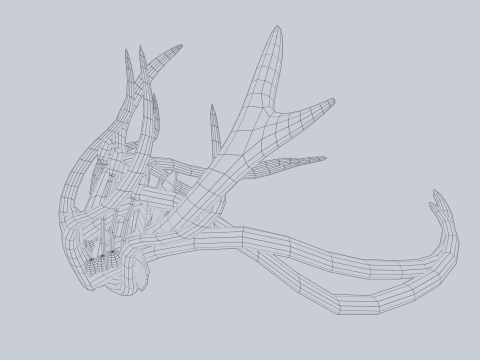 Nature crown Model 3D