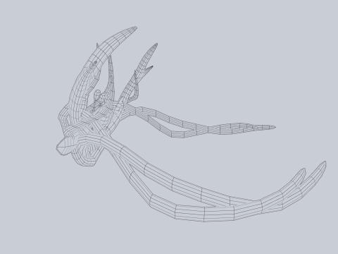 Nature crown Model 3D
