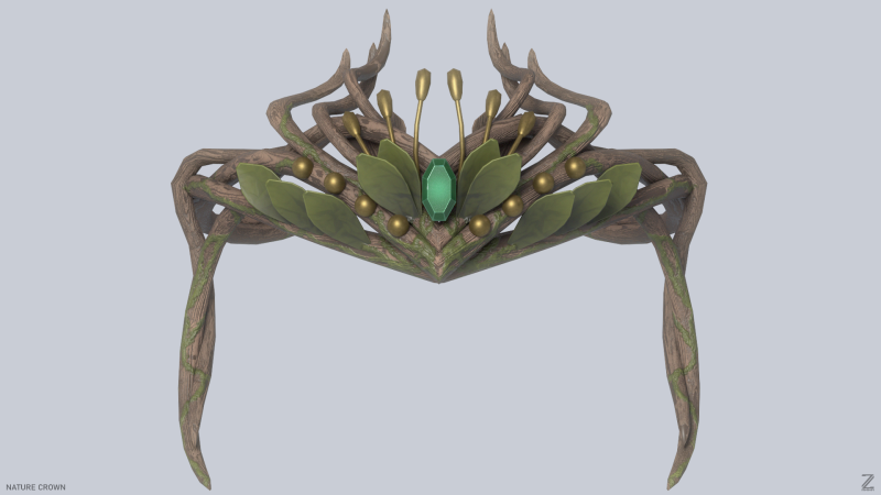 Nature crown Modèle 3D .c4d .max .obj .3ds .fbx .stl .blend 