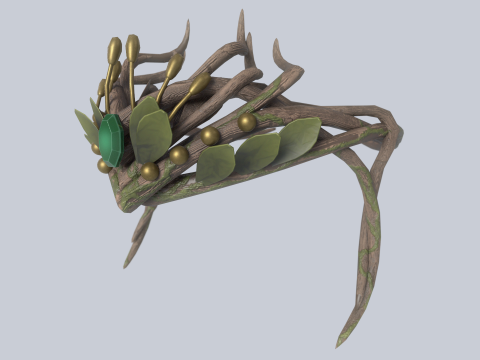 Nature crown Modèle 3D