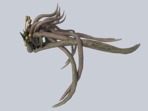 Nature crown Modèle 3D