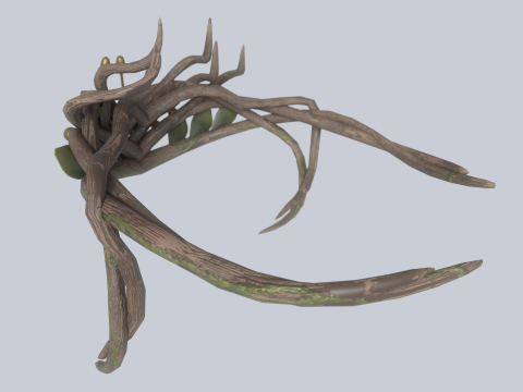 Nature crown Modèle 3D