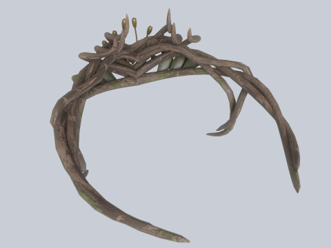 Nature crown Modèle 3D