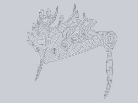 Nature crown Modèle 3D