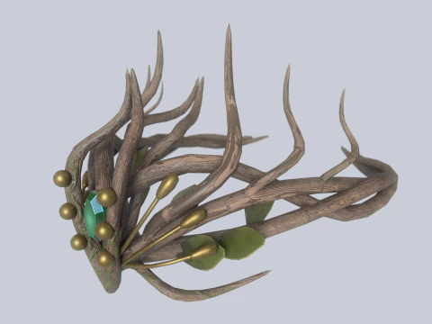 Natuur kroon 3D Model