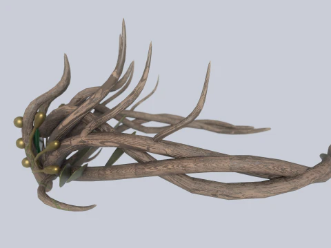 Natuur kroon 3D Model