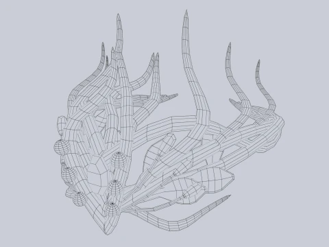 Natuur kroon 3D Model