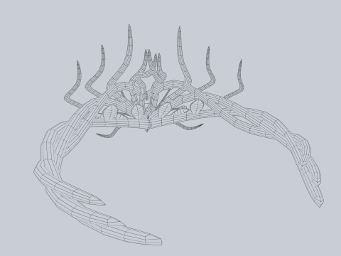 Nature crown 3D Model