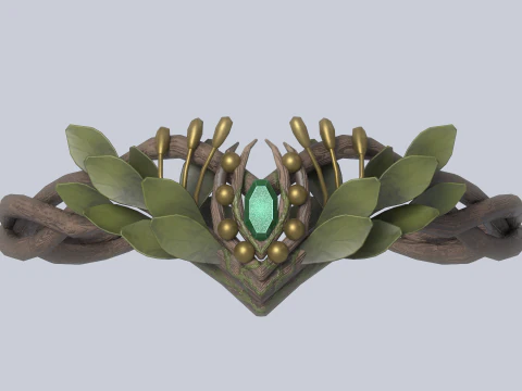 自然の王冠 3Dモデル