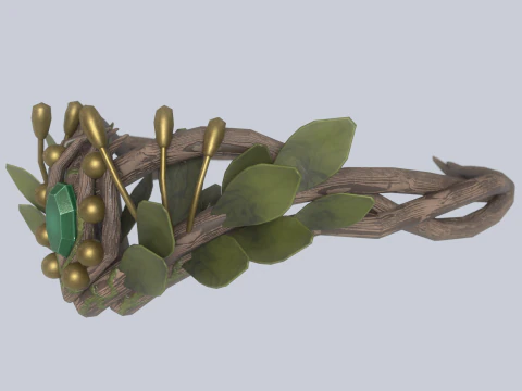 自然の王冠 3Dモデル