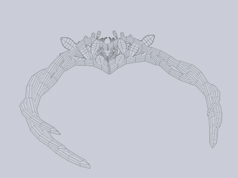 自然の王冠 3Dモデル