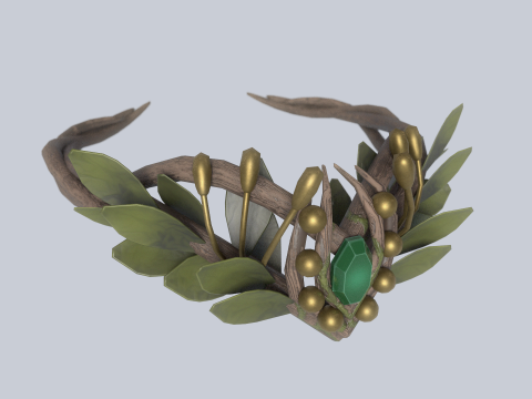 Nature crown 3D Model