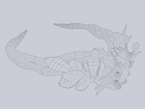 自然の王冠 3Dモデル