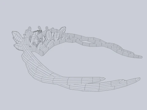 自然の王冠 3Dモデル