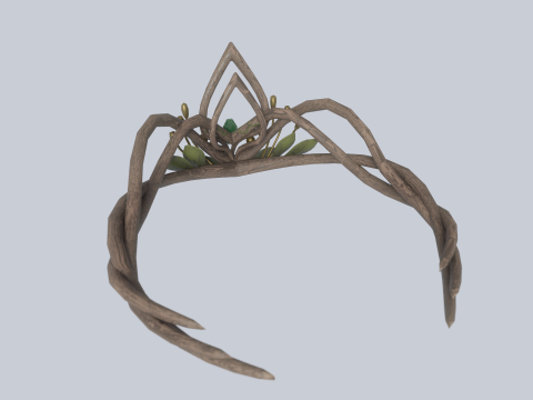 Nature crown 3D मॉडल