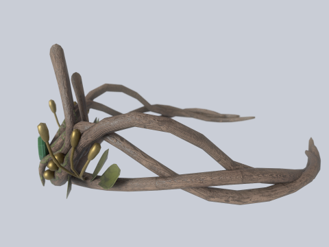 Nature crown 3D मॉडल