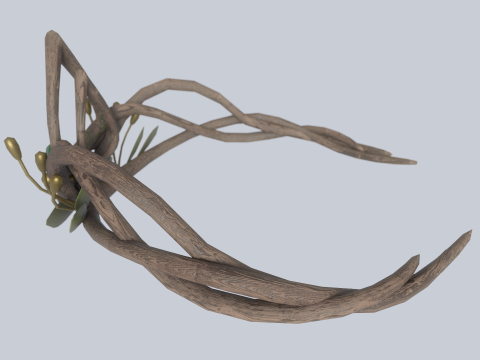 Nature crown 3D मॉडल