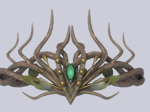 Nature crown collection 3D Model