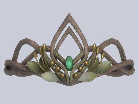 Nature crown collection 3D Model
