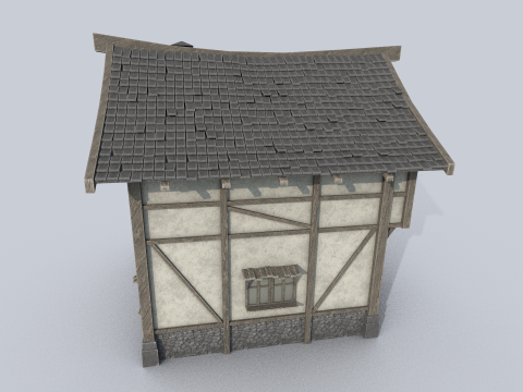 Medieval house 3D Model