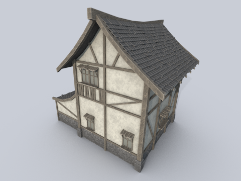 Medieval house 3D Model