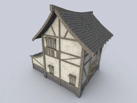 Medieval house 3D Model