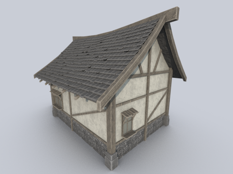 Medieval house 3D Model