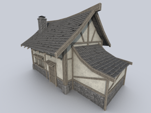 Medieval house 3D Model