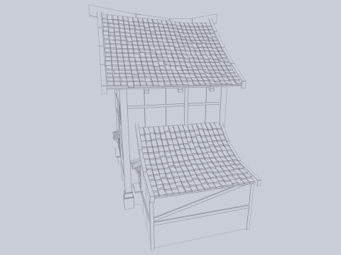 Medieval house 3D Model