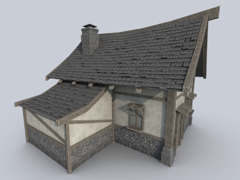 Medieval house 3D Модель