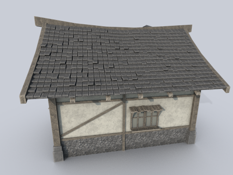 Medieval house 3D Модель